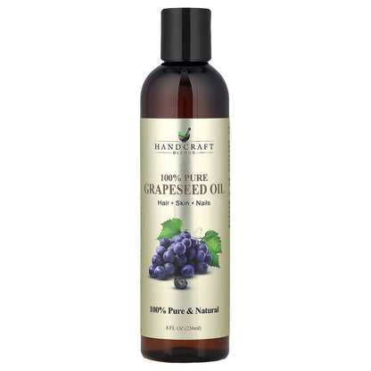 Handcraft Blends, 100% Pure Grapeseed Oil, 8 fl oz (236 ml)