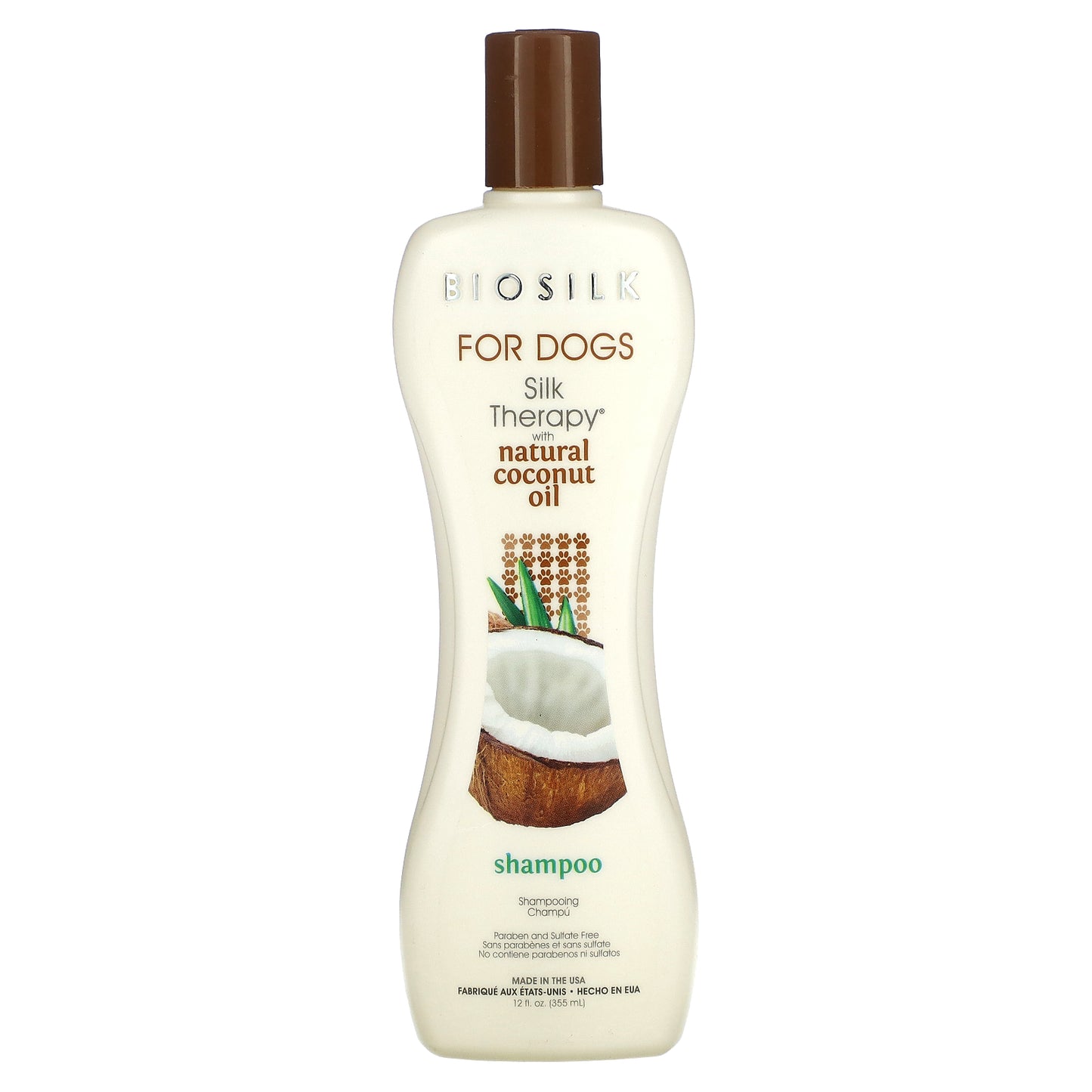 Biosilk, Silky Therapy with Natural Coconut Oil Shampoo, For Dogs, 12 fl oz (355 ml)