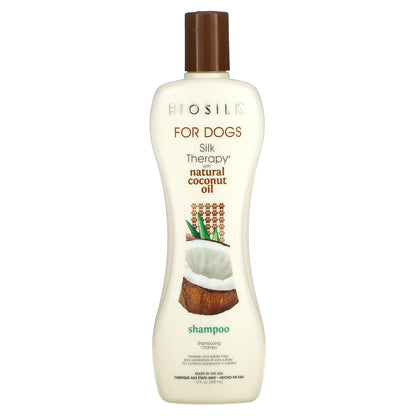 Biosilk, Silky Therapy with Natural Coconut Oil Shampoo, For Dogs, 12 fl oz (355 ml)