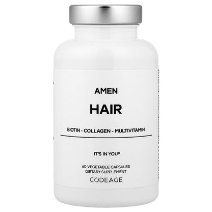 Codeage, Amen Hair, 60 Vegetable Capsules