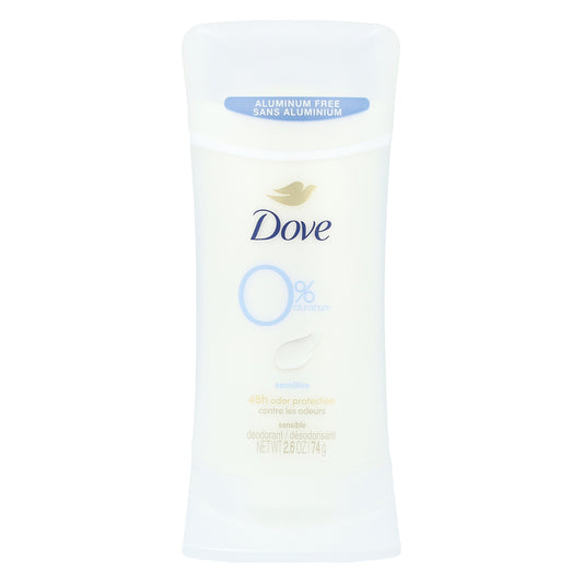 Dove, Aluminum Free Deodorant, Sensitive, 2.6 oz (74 g)