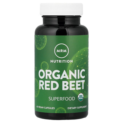 MRM Nutrition, Organic Red Beet, 60 Vegan Capsules