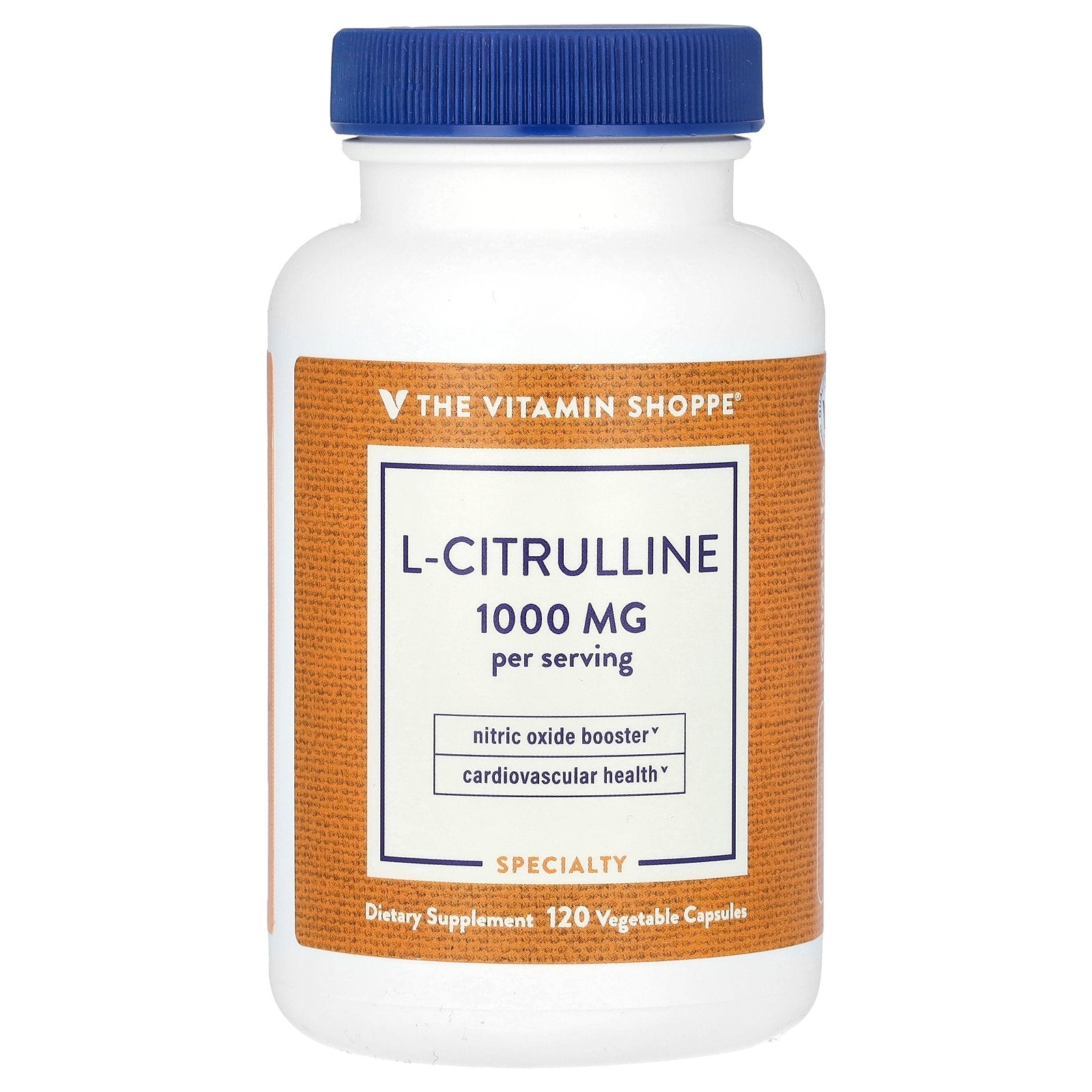 The Vitamin Shoppe, L-Citrulline, 1,000 mg, 120 Vegetable Capsules (500 mg per Capsule)