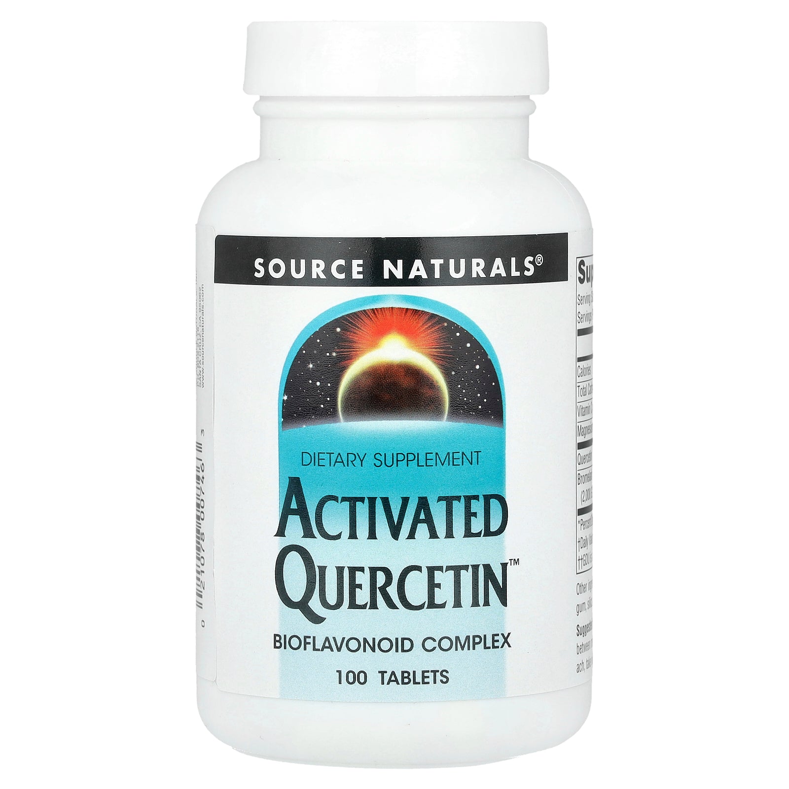 Source Naturals, Activated Quercetin™, Bioflavonoid Complex, 100 Tablets