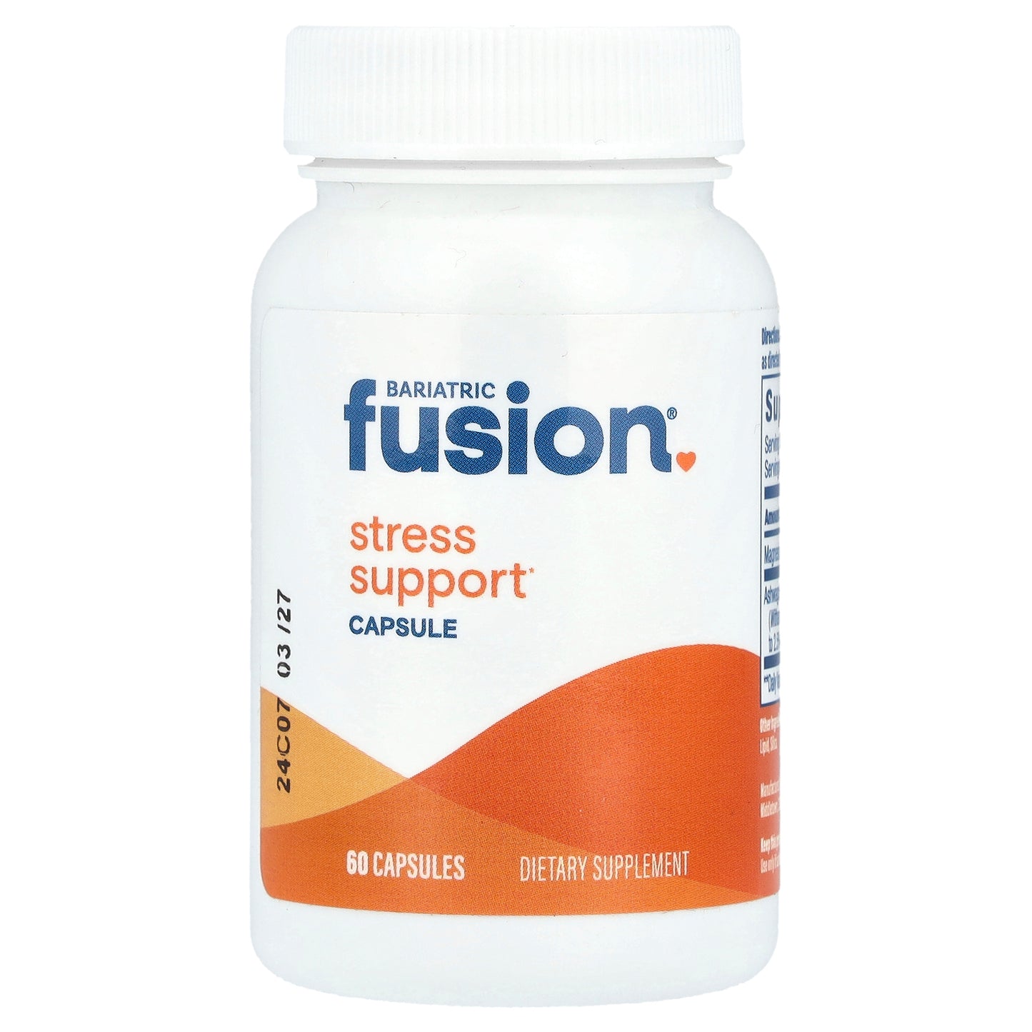 Bariatric Fusion, Stress Support, 60 Capsule