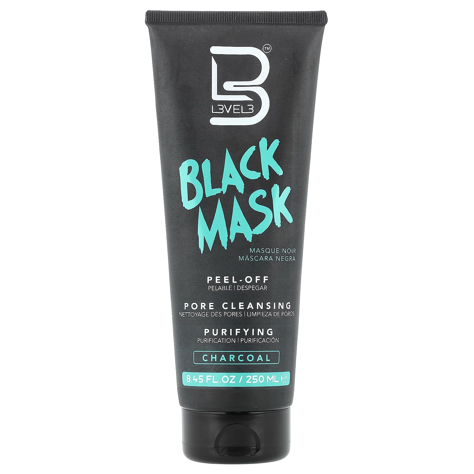 Level 3, Black Mask, Charcoal, 8.45 fl oz (250 ml)