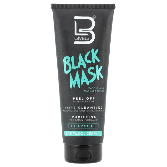 Level 3, Black Mask, Charcoal, 8.45 fl oz (250 ml)