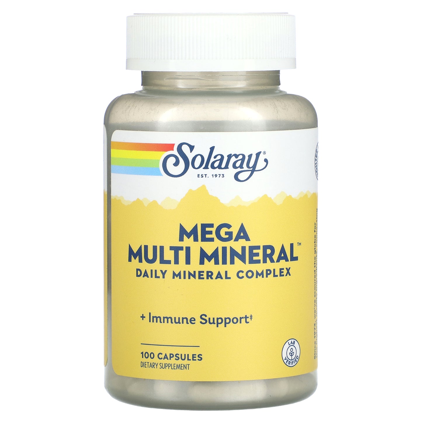 Solaray, Mega Multi Mineral, 100 Capsules