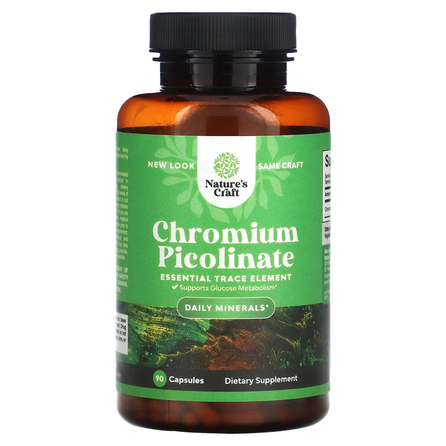 Nature's Craft, Chromium Picolinate, 200 mcg, 90 Capsules