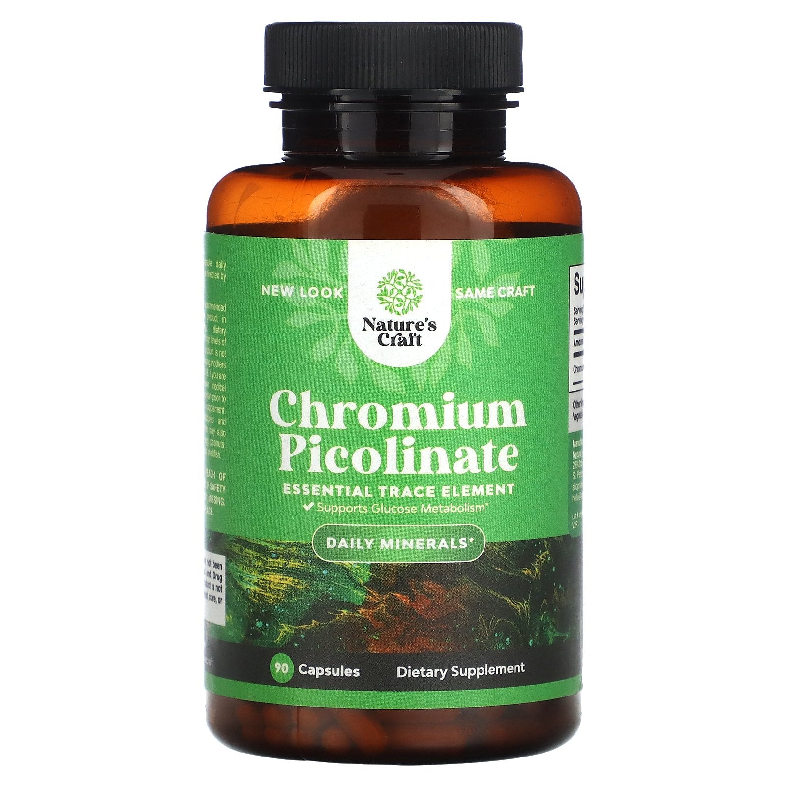 Nature's Craft, Chromium Picolinate, 200 mcg, 90 Capsules