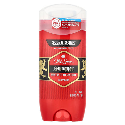 Old Spice, Swagger Deodorant, Cedarwood, 3.8 oz (107 g)