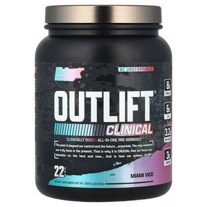 Nutrex Research, Outlift® Clinical, Miami Vice, 22.18 oz (628.9 g)