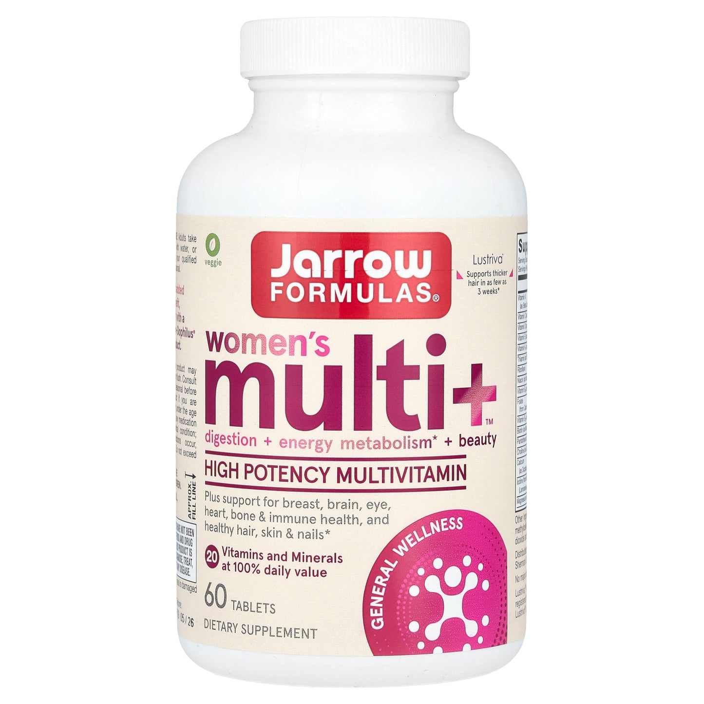 Jarrow Formulas, Women's Multi+™, 60 Tablets