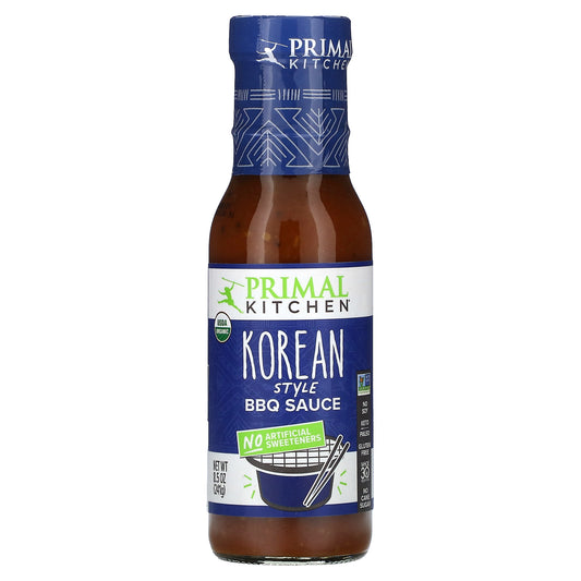 Primal Kitchen, Korean Style BBQ Sauce, 8.5 oz (241 g)