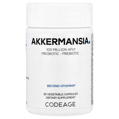 Codeage, Akkermansia, 30 Vegetable Capsules