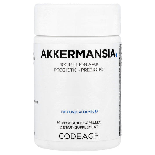 Codeage, Akkermansia, 30 Vegetable Capsules