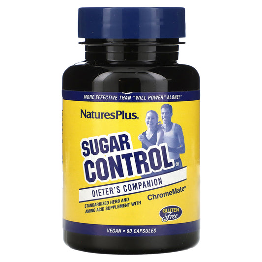 NaturesPlus, Sugar Control, Dieter's Companion, 60 Capsules