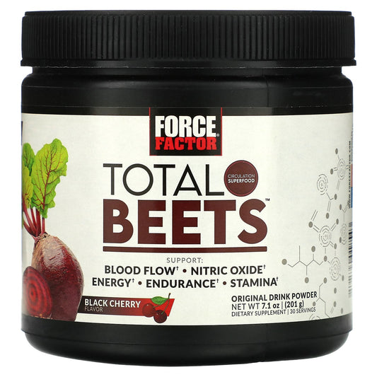 Force Factor, Total Beets™, Original Drink Powder, Black Cherry, 7.1 oz (201 g)