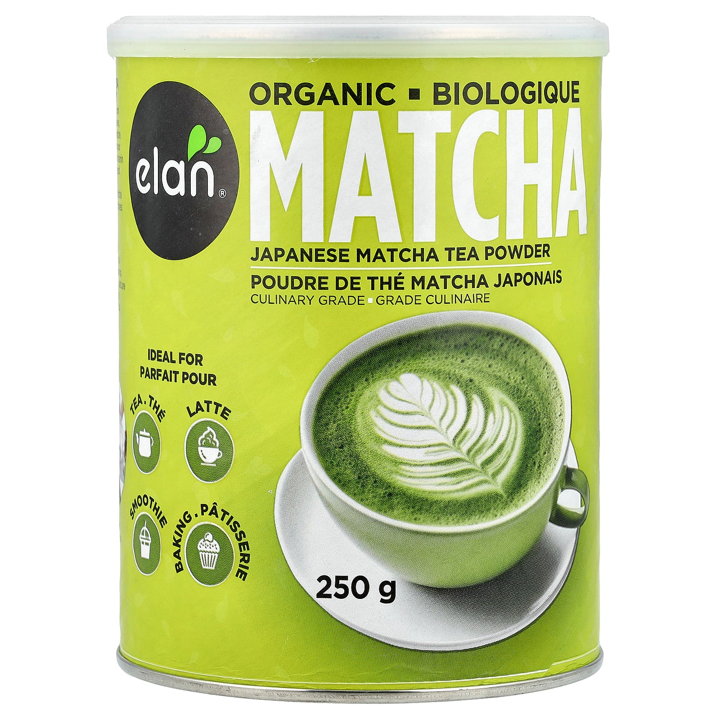 Elan, Organic Japanese Matcha Tea Powder, 250 g