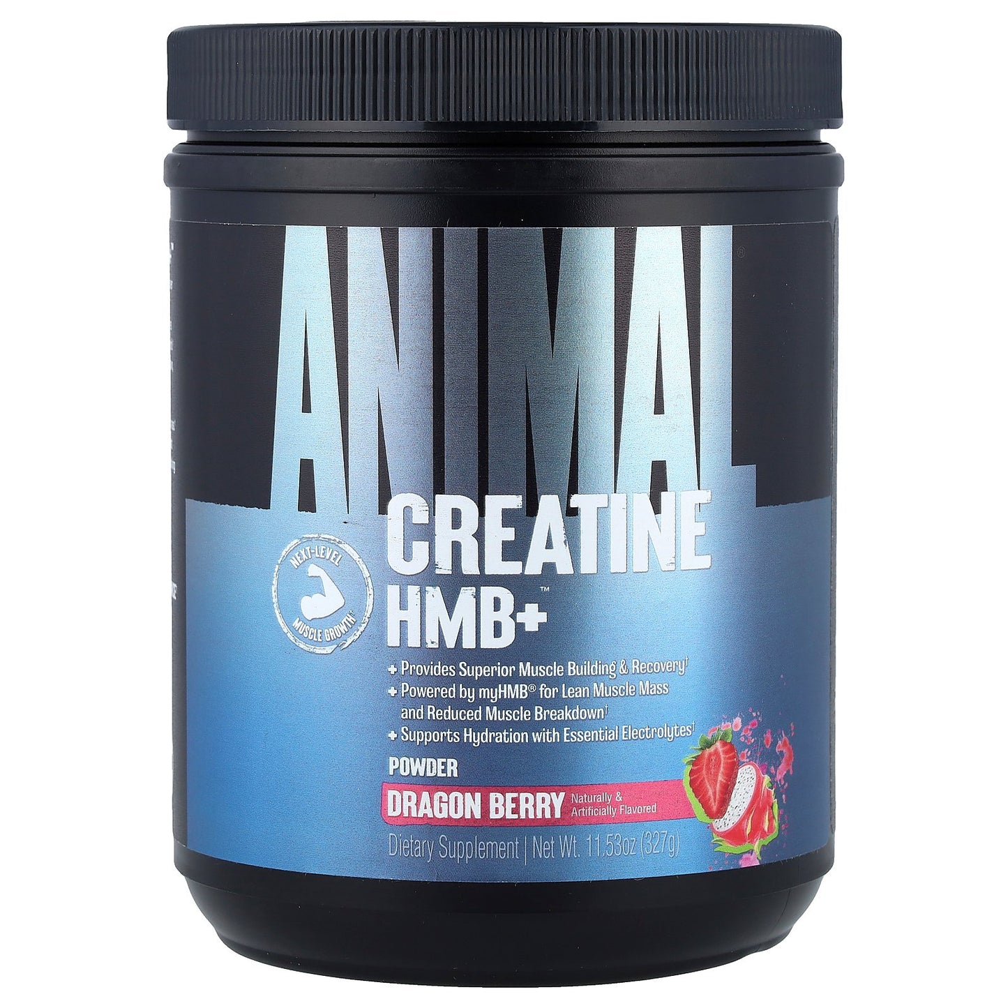Animal, Creatine HMB+™ Powder, Dragon Berry, 11.53 oz (327 g)