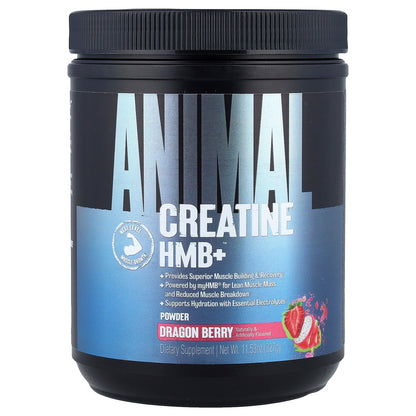 Animal, Creatine HMB+™ Powder, Dragon Berry, 11.53 oz (327 g)