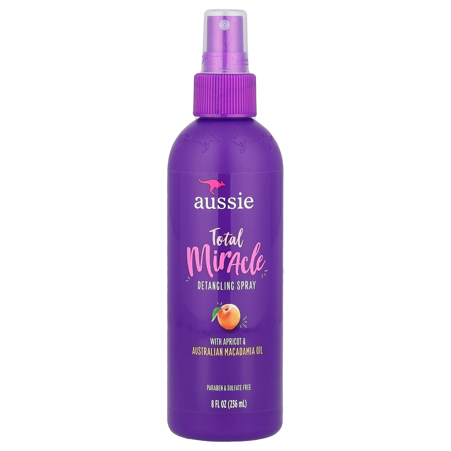 Aussie, Total Miracle, Detangling Spray with Apricot & Australian Macadamia Oil, 8 fl oz (236 ml)