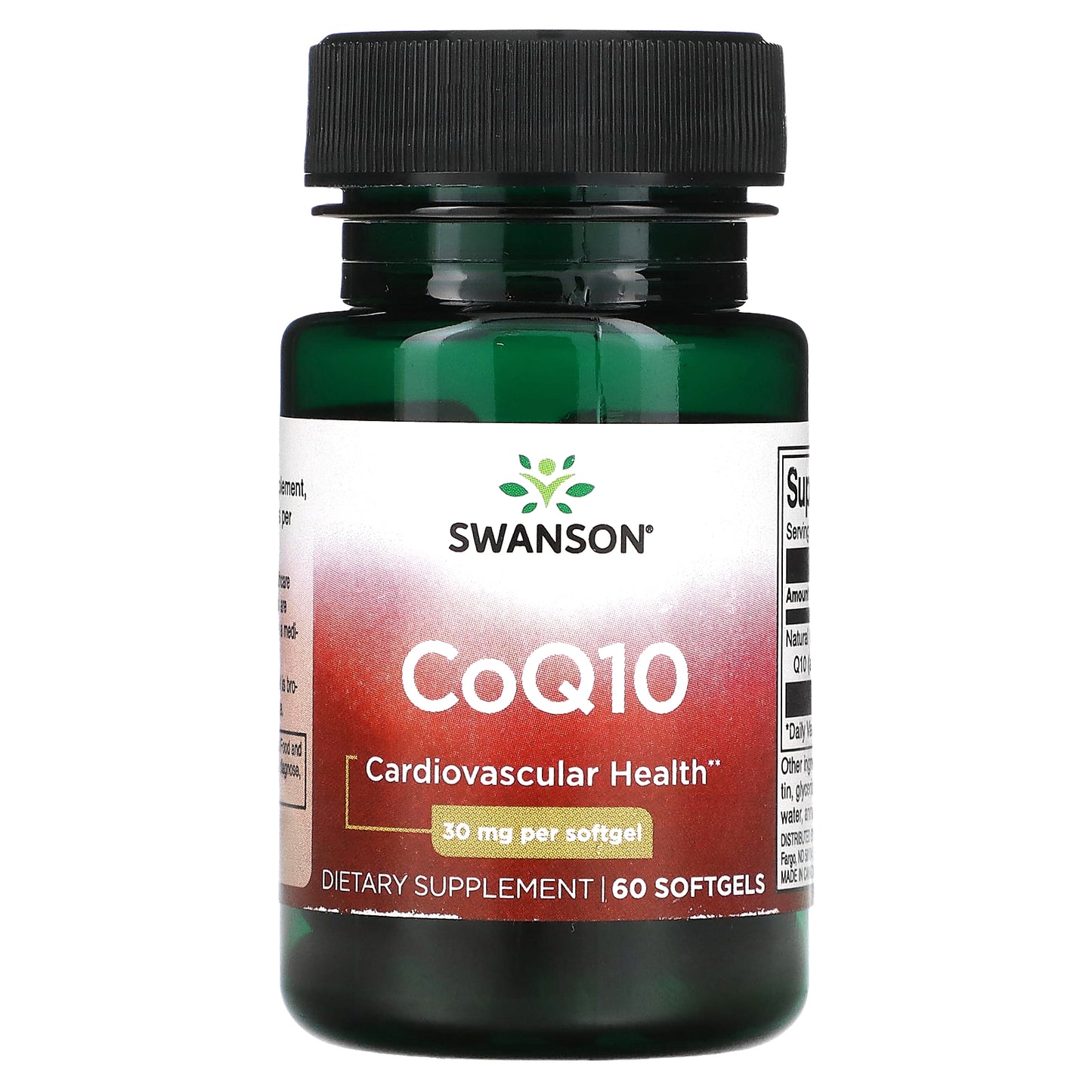 Swanson, CoQ10, 30 mg, 60 Softgels