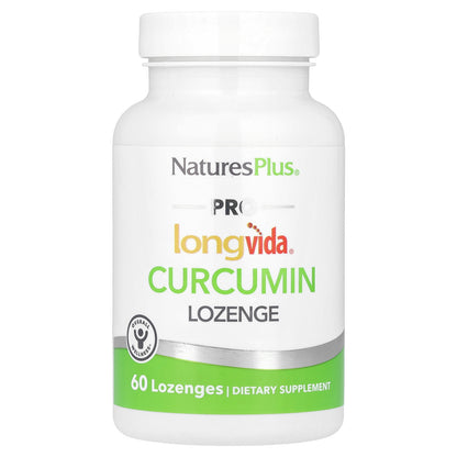 NaturesPlus, PRO longvìda® Curcumin Lozenge, 60 Lozenges