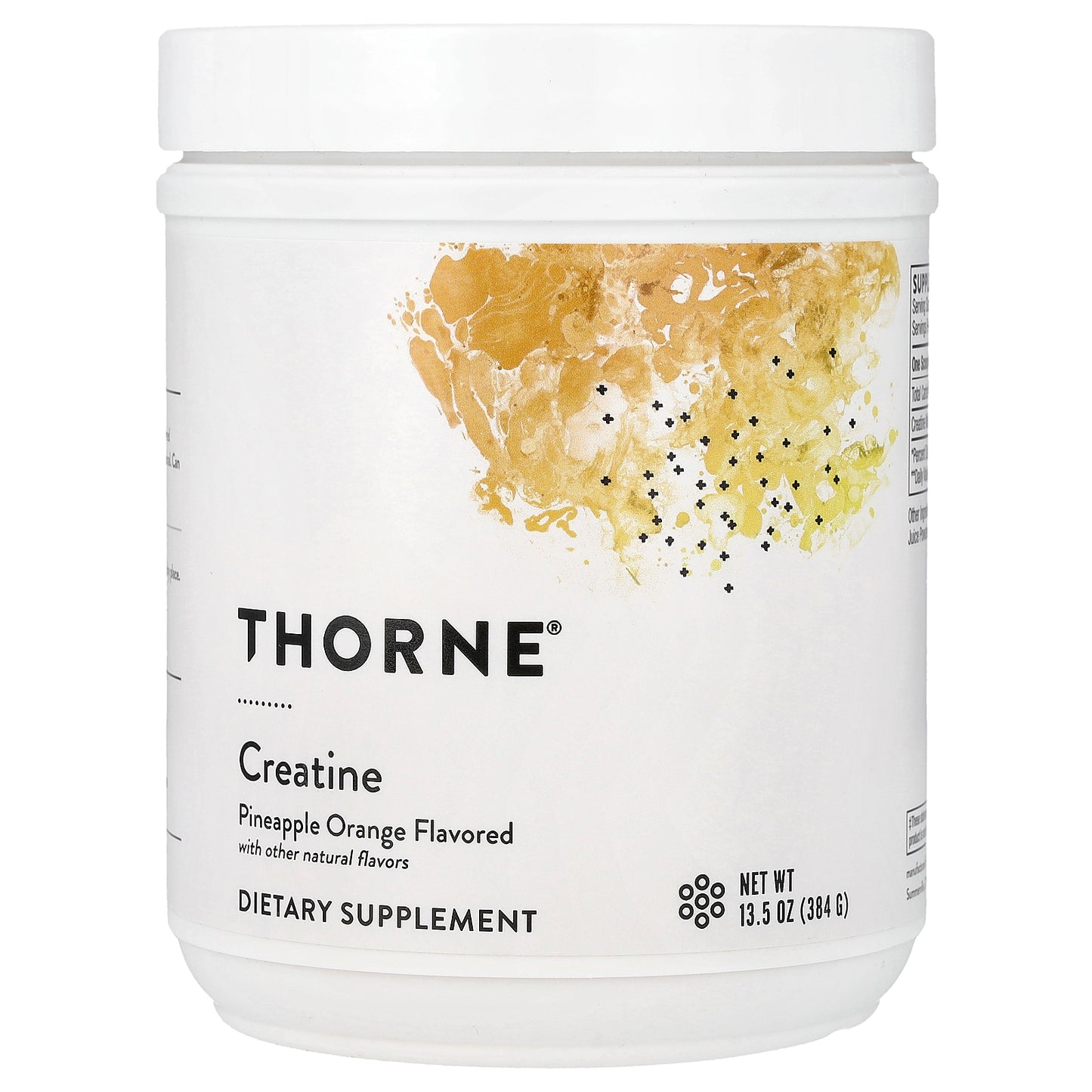Thorne, Creatine, Pineapple Orange, 13.5 oz (384 g)