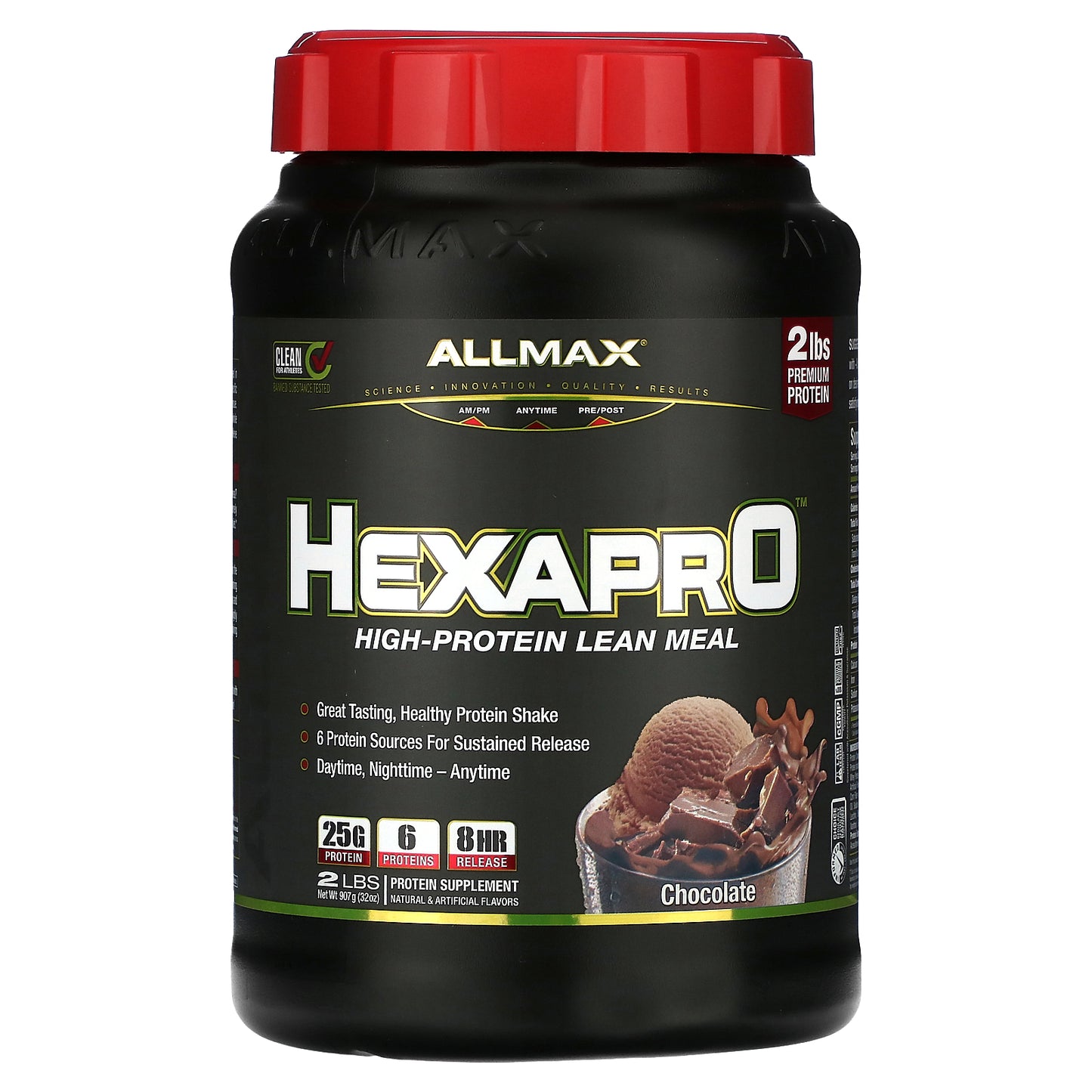 ALLMAX, Hexapro™, High-Protein Lean Meal, Chocolate, 2 lbs (907 g)