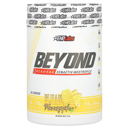 EHPlabs, Beyond, BCAA + EAA, Fijian Pineapple, 16.3 oz (462 g)