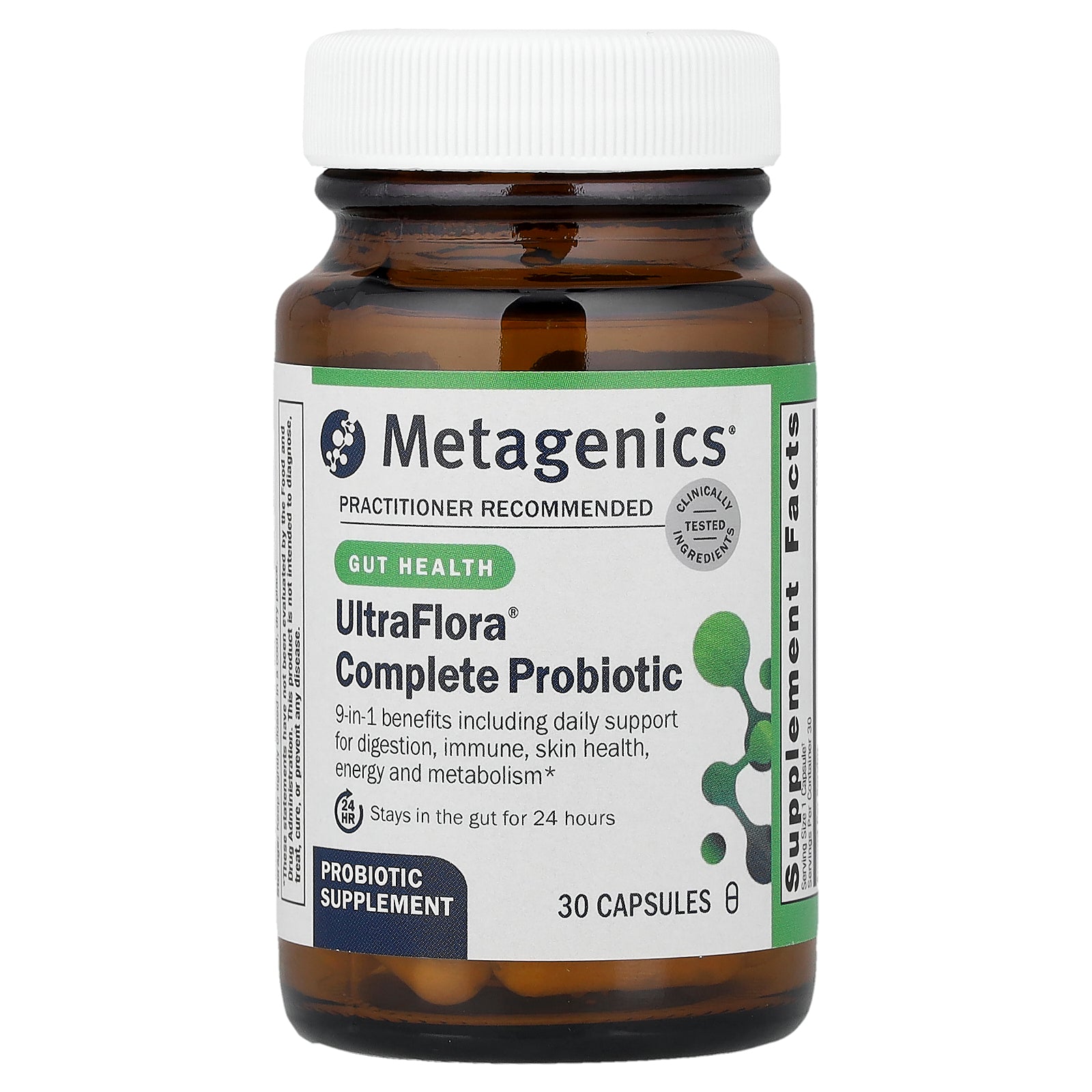 Metagenics, UltraFlora® Complete Probiotic, 30 Capsules
