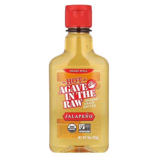 In the Raw, Organic Hot Agave In The Raw®, Jalapeno, 10 oz (283 g)
