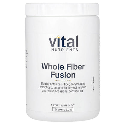 Vital Nutrients, Whole Fiber Fusion, 9.2 oz (261 g)