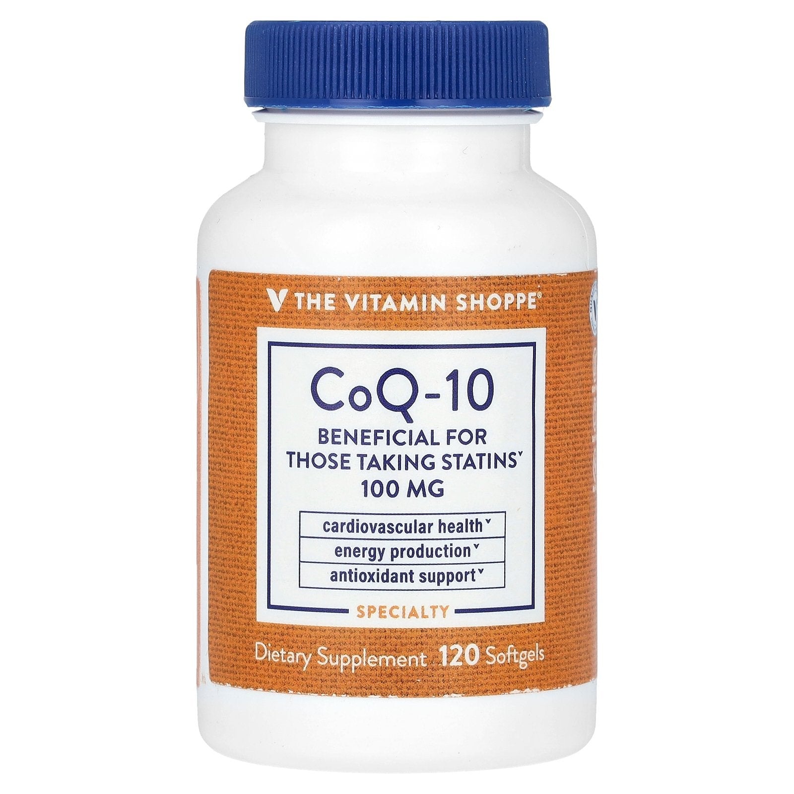 The Vitamin Shoppe, CoQ-10, 100 mg, 120 Softgels