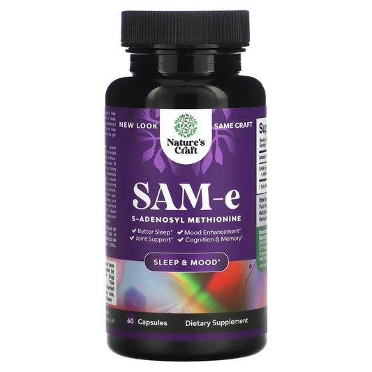 Nature's Craft, SAM-e, 60 Capsules