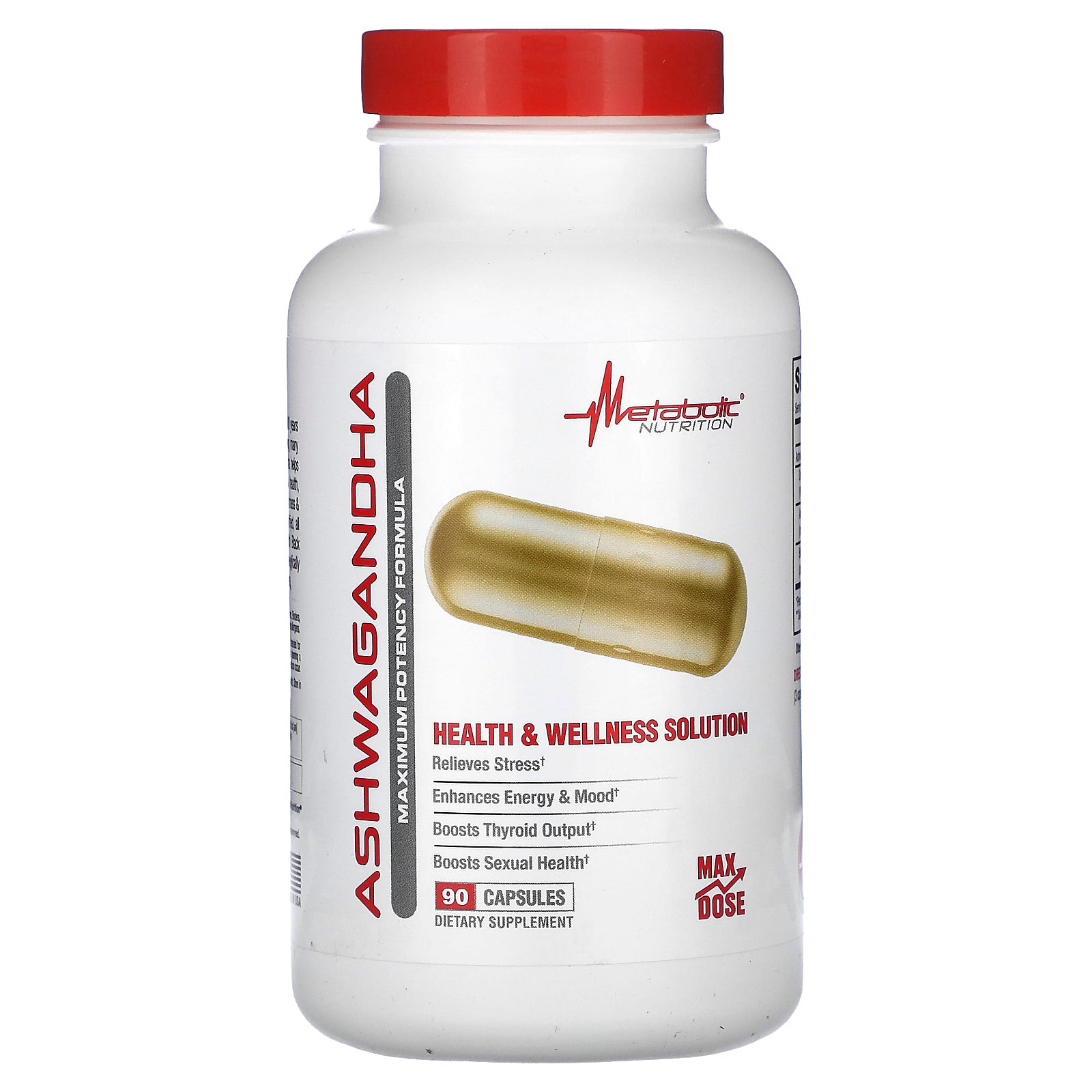 Metabolic Nutrition, Ashwagandha, 90 Capsules
