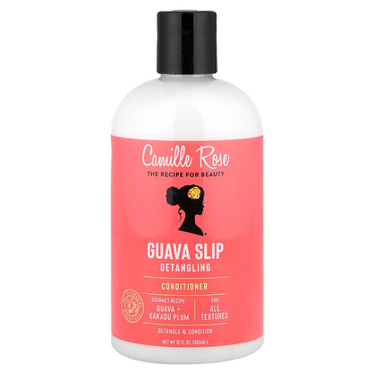 Camille Rose, Guava Slip Detangling, Conditioner, For All Textures, 12 fl oz (355 ml)