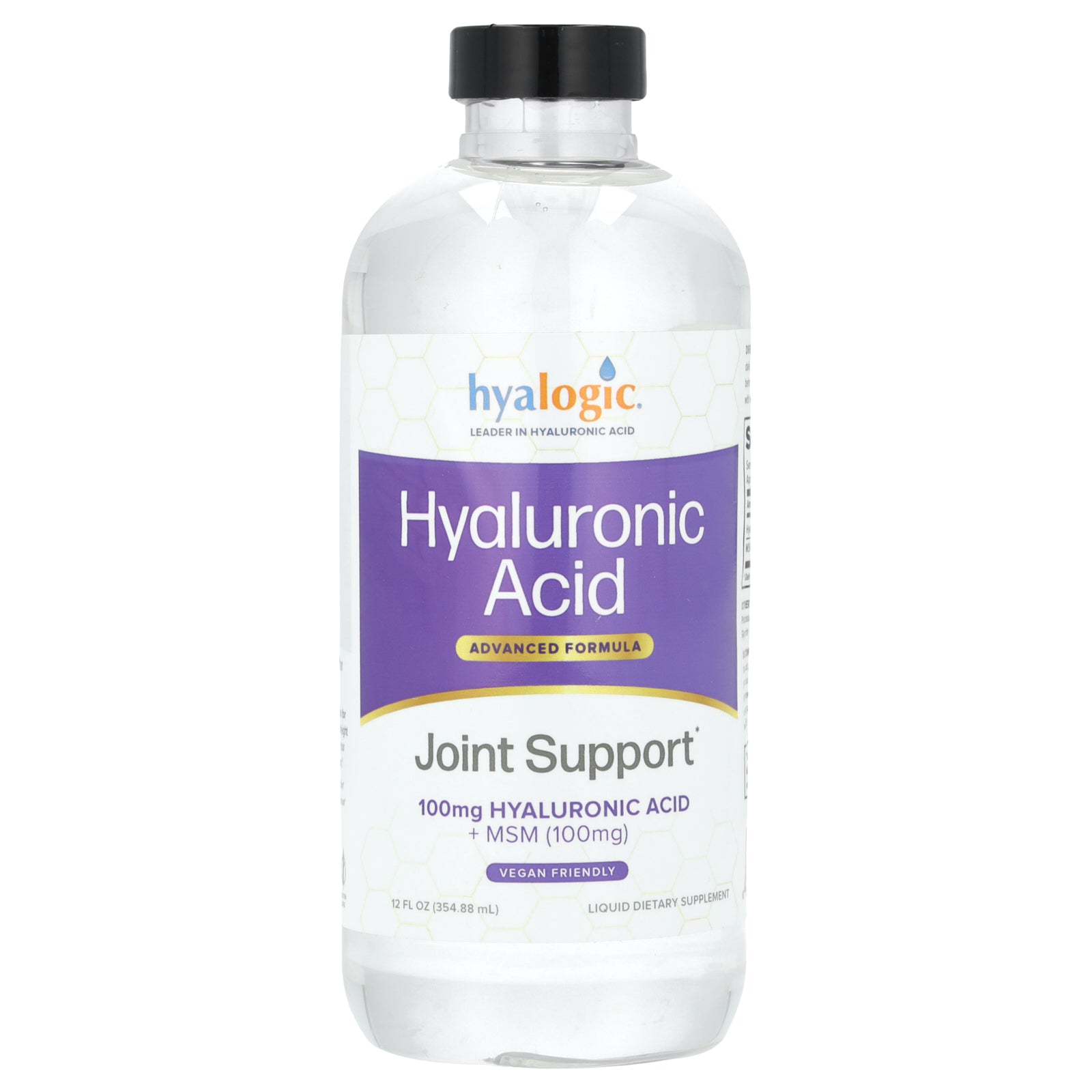 Hyalogic, Hyaluronic Acid, Advanced Formula, Joint Support, 12 fl oz (354.88 ml)