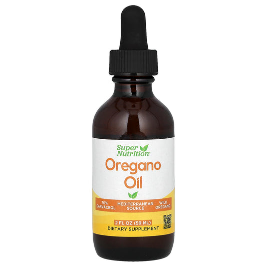 Super Nutrition, Oregano Oil, 40 mg, 2 fl oz (59 ml)