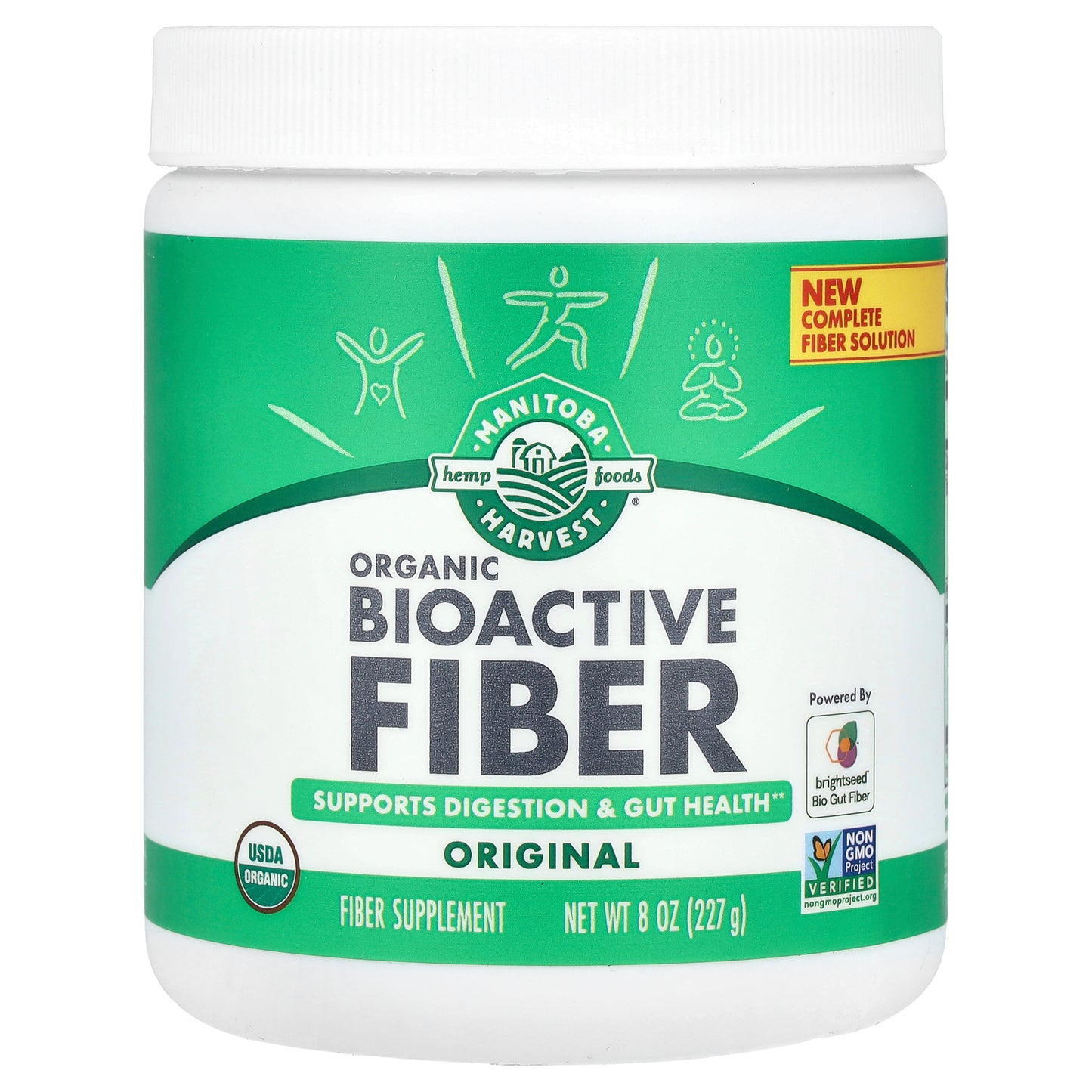 Manitoba Harvest, Organic Bioactive Fiber, Original, 8 oz (227 g)