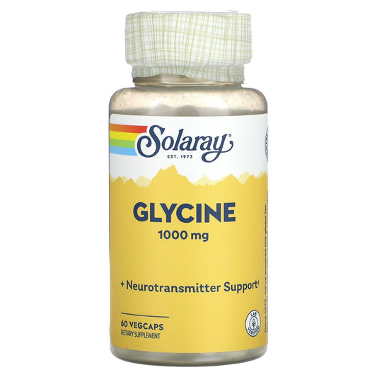 Solaray, Glycine , 1,000 mg , 60 VegCaps