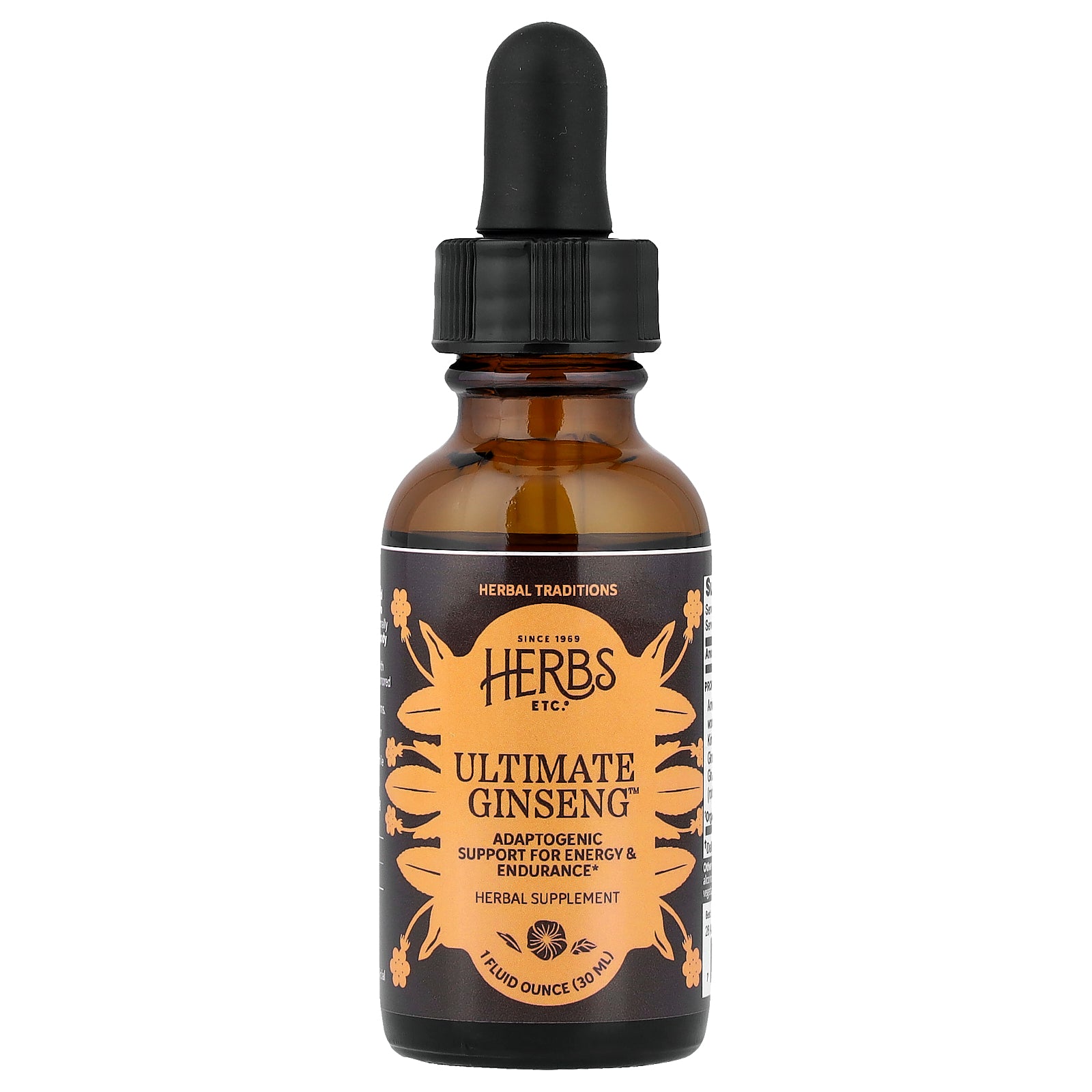 Herbs Etc., Ultimate Ginseng™, 1 fl oz (30 ml)