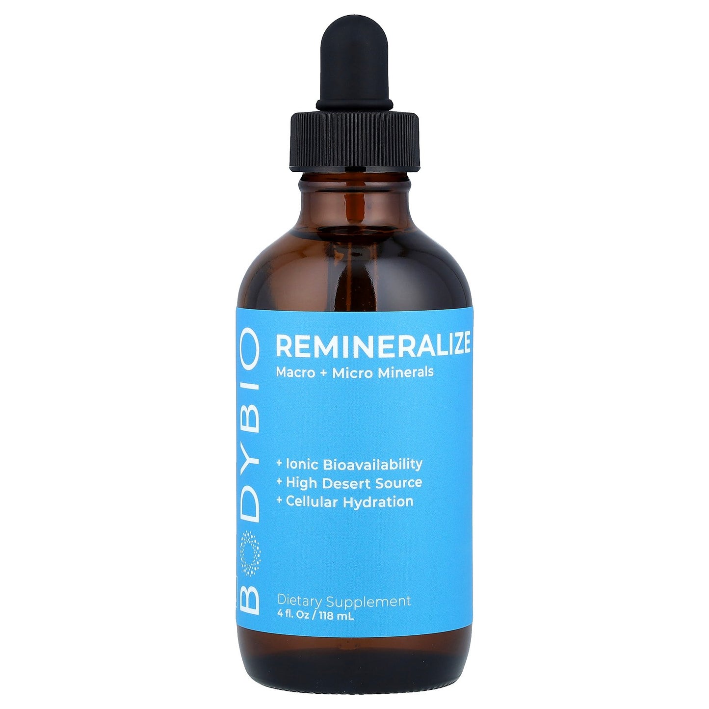 BodyBio, Remineralize, Macro + Micro Minerals, 4 fl oz (118 ml)