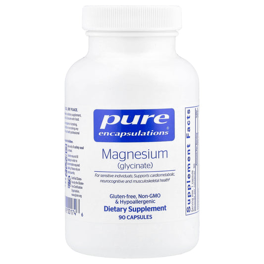 Pure Encapsulations, Magnesium (Glycinate), 90 Capsules