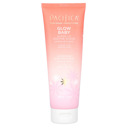 Pacifica, Glow Baby, Super Lit Enzyme Scrub, 4 fl oz (118 ml)