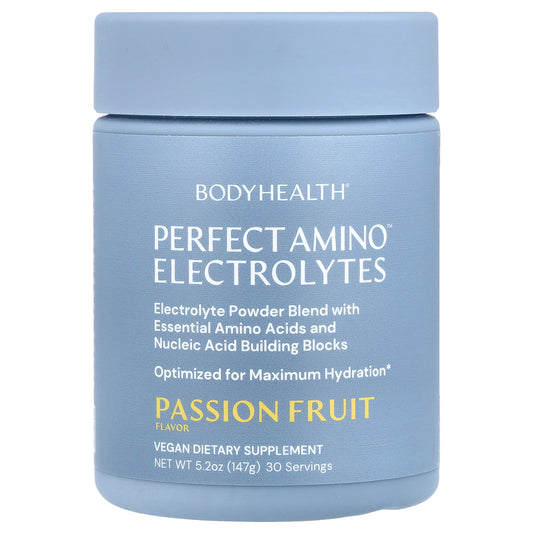 BodyHealth, Perfect Amino™ Electrolytes, Passion Fruit , 5.2 oz (147 g)