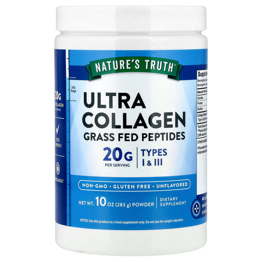 Nature's Truth, Ultra Collagen Powder, Unflavored, 10 oz (283 g)