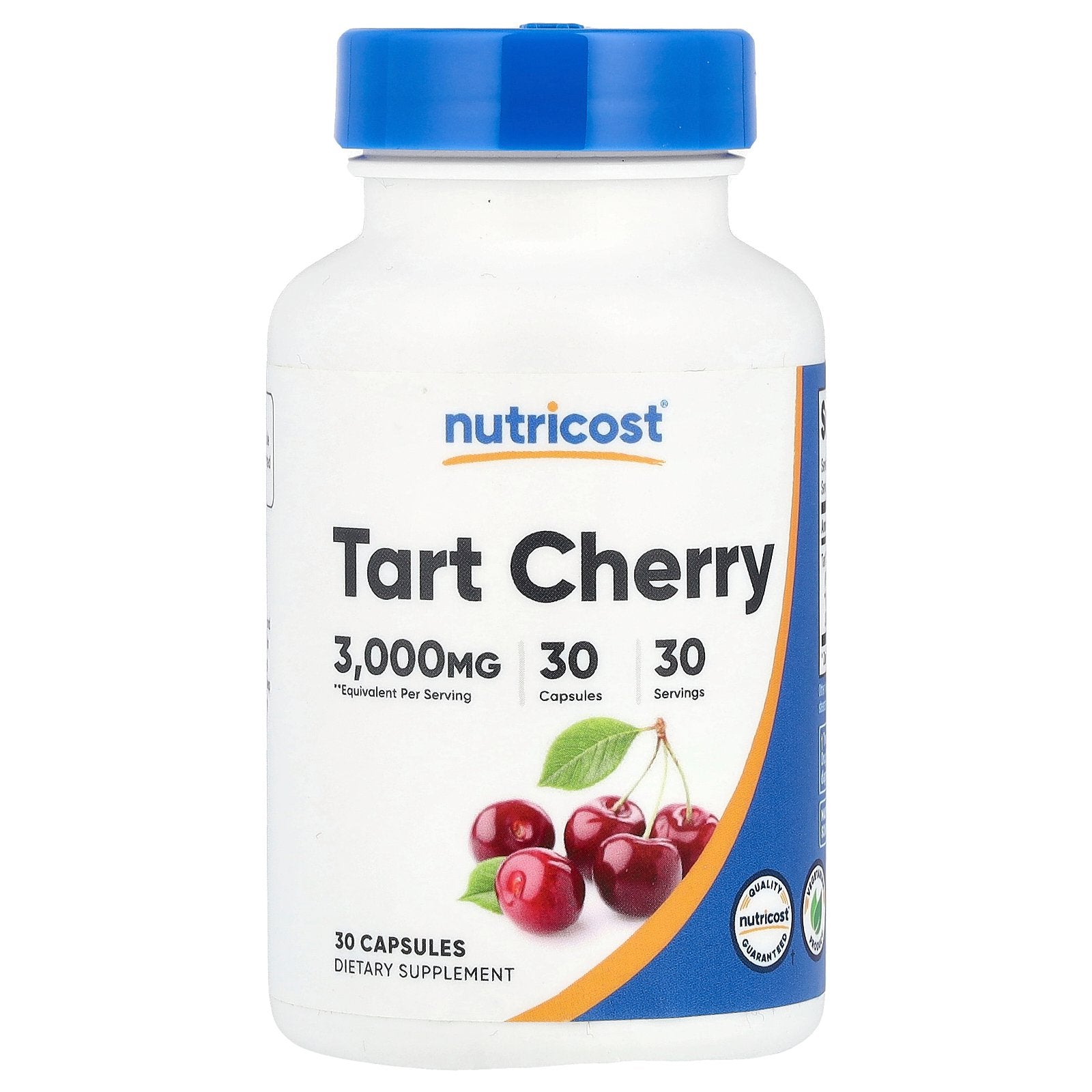 Nutricost, Tart Cherry, 3,000 mg, 30 Capsules