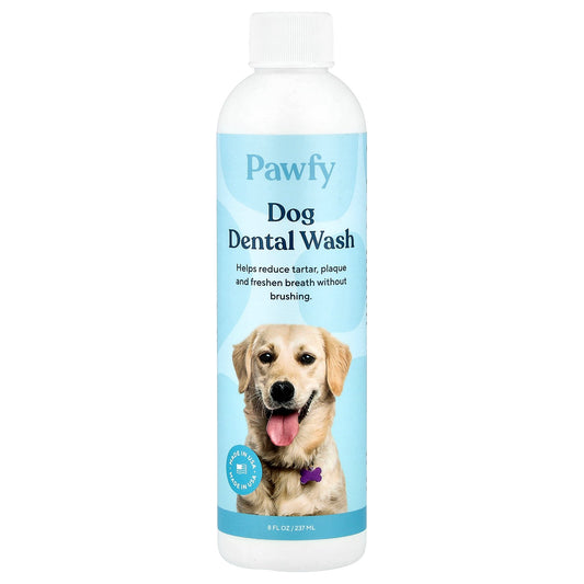 Pawfy, Dog Dental Wash, 12 Weeks+, 8 fl oz (237 ml)